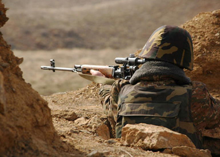 Ermənistan silahlı qüvvələri atəşkəsi 24 dəfə pozub