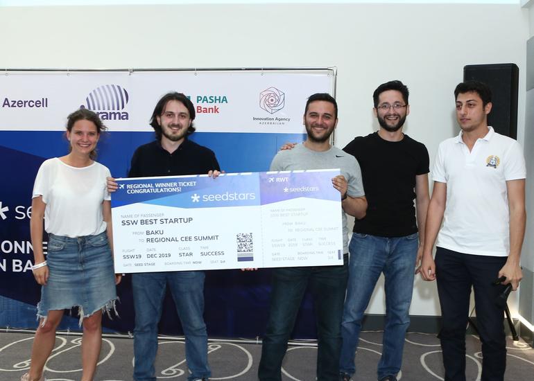 Azercell-in dəstəyi ilə keçirilən “Seedstars Baku 2019” müsabiqəsinin qalibi bəlli oldu