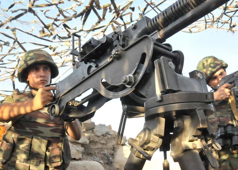 Ermənistan silahlı qüvvələri atəşkəsi 24 dəfə pozub