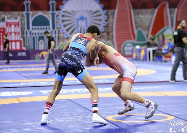 Azərbaycan güləşçiləri EYOF-da 4-cü qızıl medalı qazandı