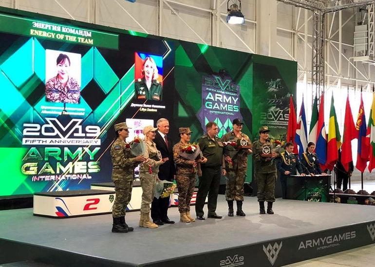 “Beynəlxalq Ordu Oyunları - 2019” yarışlarında hərbi qulluqçularımız mükafatlandırılıb