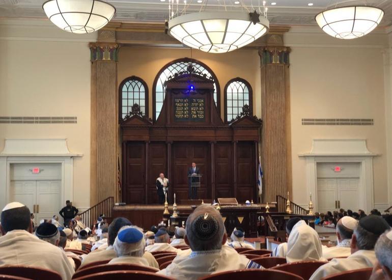 Los Anceles sinaqoqunda Azərbaycanın tolerantlığına dair təqdimat keçirilib