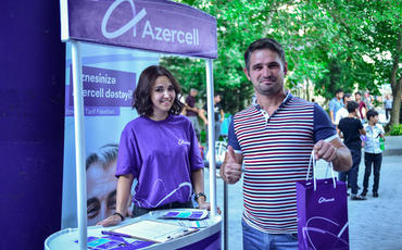 Azercell-in yay boyu davam edən “Rəqəmsal Dünya Bölgələrdə” layihəsi Gəncədə yekunlaşdı