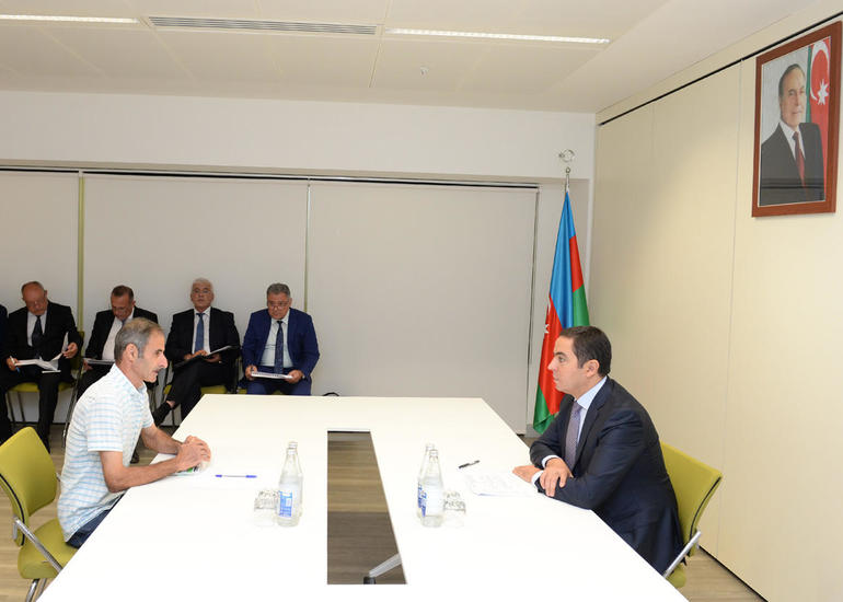 Ramin Quluzadə Zaqatalada, birinci müavini Qaxda vətəndaşları qəbul edib