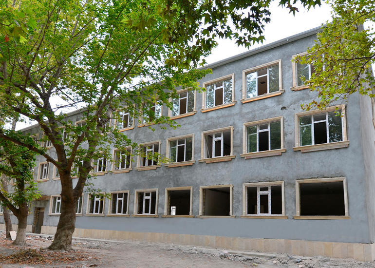 Yeni tədris ilinin əvvəlində 43 məktəb binası şagirdlərin istifadəsinə veriləcək