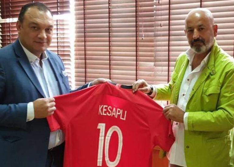 Dündar Keşaplı Türkiyə Futbol Federasiyasını ziyarət edib