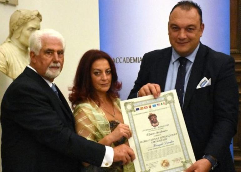Azərbaycan diaspor təşkilatının sədri İtalyada daha bir önəmli mükafata layiq görülüb