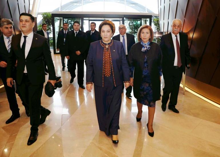 Türkmənistan Məclisinin Sədri Azərbaycana səfərə gəlib