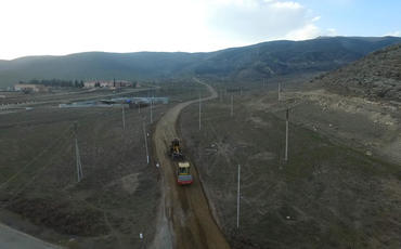 Daşsalahlı-Ürkməzli-Dəmirçilər avtomobil yolu yenidən qurulub