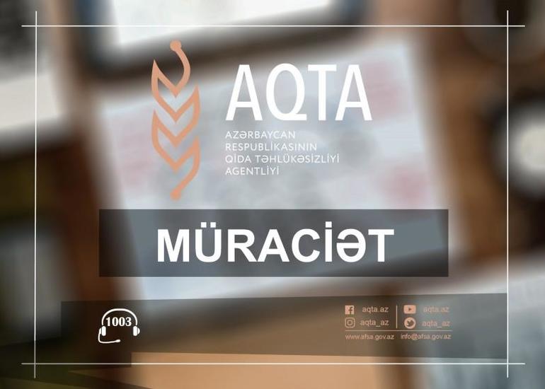 Qida sahəsində çalışan sahibkarlara müraciət edildi: Qanunsuz tələblərlə rastlaşdıqda...