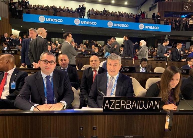 Azərbaycan UNESKO-nun Baş Konfransının 40-cı sessiyasının vitse-prezidenti seçilib