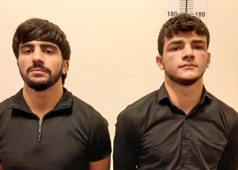 Sabunçuda köşkə silahlı basqın edən maskalı şəxslər saxlanıldı