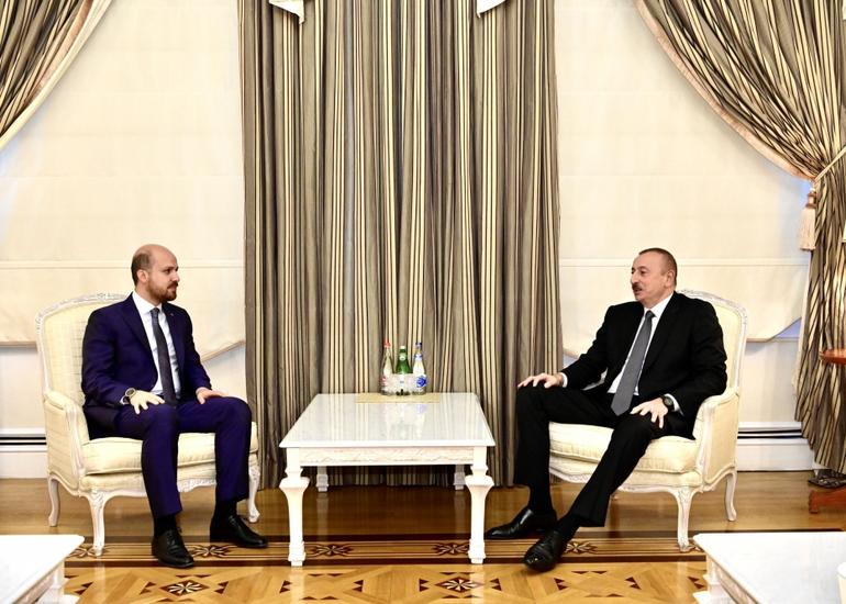 Prezident İlham Əliyev Dünya Etnoidman Konfederasiyasının sədrini qəbul edib