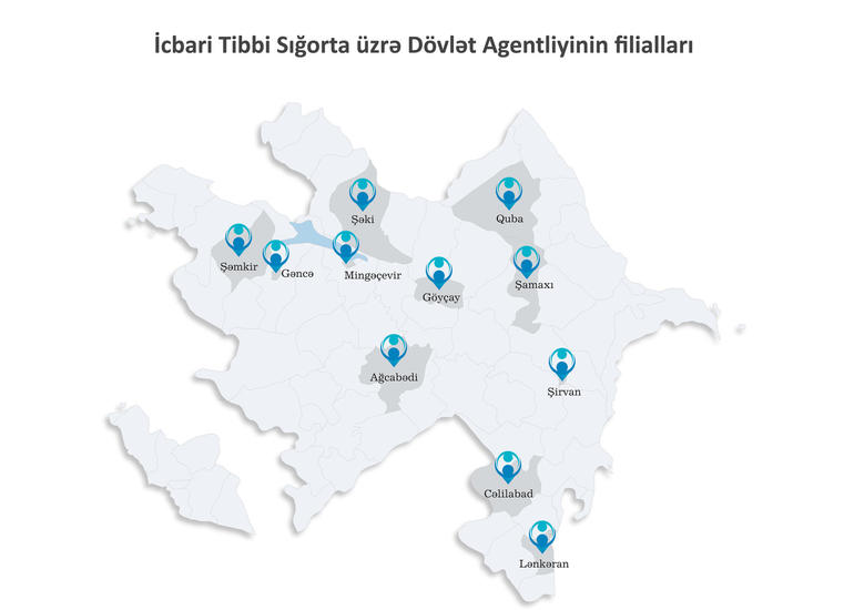 İcbari Tibbi Sığorta üzrə Dövlət Agentliyinin 3 filialı fəaliyyətə başladı