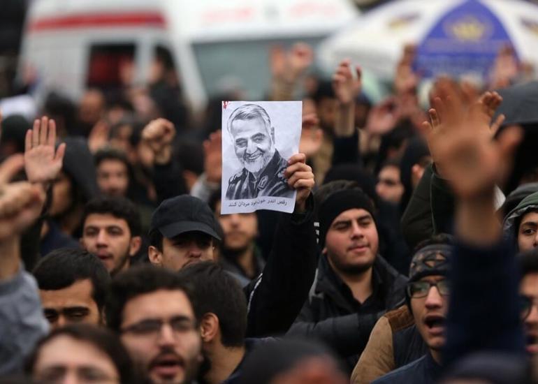 İranlı generalın dəfn mərasimində ölənlərin sayı 40-a çatıb