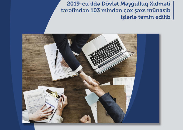 Ötən il 103 mindən çox şəxs işlə təmin edilib