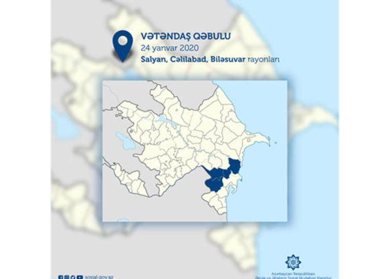 Əmək və Əhalinin Sosial Müdafiəsi naziri və müavinləri vətəndaşlarla görüşəcək
