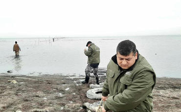 Su hövzələrinin qanunsuz ov vasitələrindən təmizlənməsi üçün növbəti reyd keçirildi