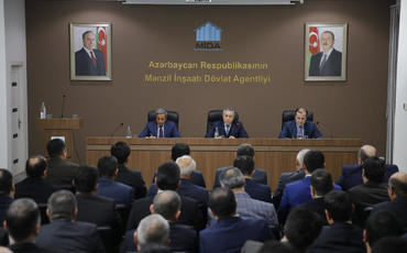 Mənzil İnşaatı Dövlət Agentliyində 2019-cu il ərzində fəaliyyətinin nəticələrinə həsr olunmuş hesabat iclası keçirildi