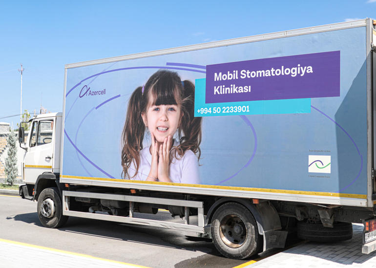 "Azercell Telekom" MMC-nin “Mobil Diş Klinikası” hesabatını açıqladı