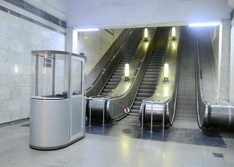 “Həzi Aslanov” metrostansiyasının eskalatoru sökülür