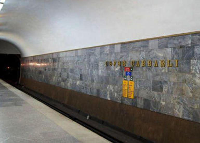 "Cəfər Cabbarlı" metrostansiyasında təmir işləri yekunlaşır