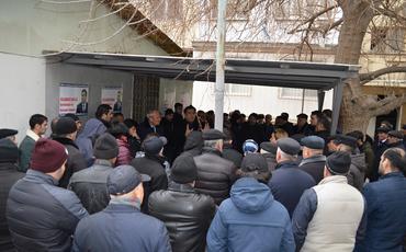 Qüdrət Həsənquliyev seçicilərlə növbəti məhəllə görüşünü keçirib
