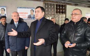 Qüdrət Həsənquliyev seçicilərlə növbəti məhəllə görüşünü keçirib
