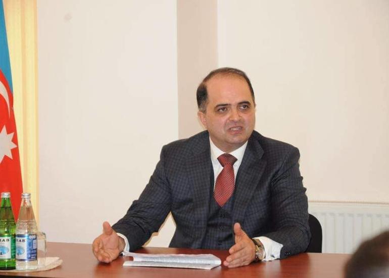 Rəşad Mahmudov Qarabağ müharibəsi əlilləri və veteranlarla görüşüb