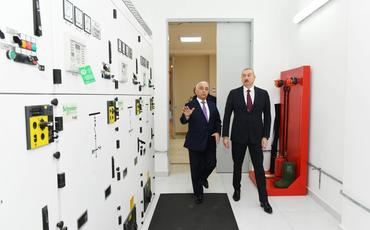 Prezident İlham Əliyev "Azərenerji" ASC-nin "Dübəndi" yarımstansiyanın açılışında iştirak edib