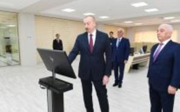 Prezident İlham Əliyev "Azərenerji" ASC-nin "Dübəndi" yarımstansiyanın açılışında iştirak edib
