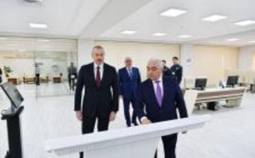 Prezident İlham Əliyev "Azərenerji" ASC-nin "Dübəndi" yarımstansiyanın açılışında iştirak edib