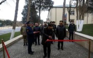 HHQ-nin hərbi hissəsində yeni obyektlər istifadəyə verilib