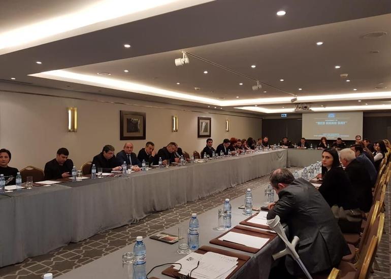Ombudsman Aparatının nümayəndəsi "Uşaqları qoruyaq! İşğala, Terrora, Zorakılığa son!” mövzusunda konfransa qatılıb