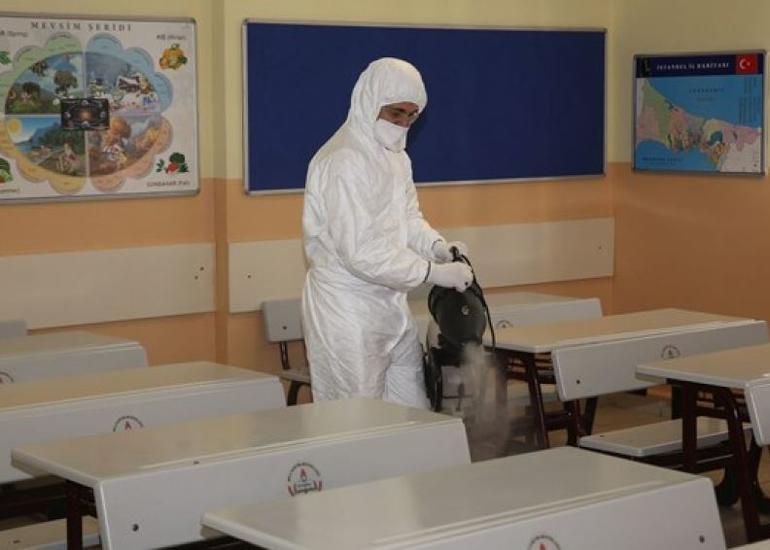 Bakıda 160 məktəbdə koronavirusa qarşı dezinfeksiya işləri aparılıb