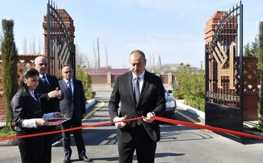 Prezident İlham Əliyev “Azərxalça” ASC-nin Goranboy filialının fəaliyyəti ilə tanış olub
