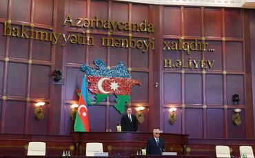 Altıncı çağırış Azərbaycan Respublikası Milli Məclisinin ilk iclası keçirilib