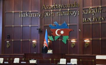 Altıncı çağırış Azərbaycan Respublikası Milli Məclisinin ilk iclası keçirilib