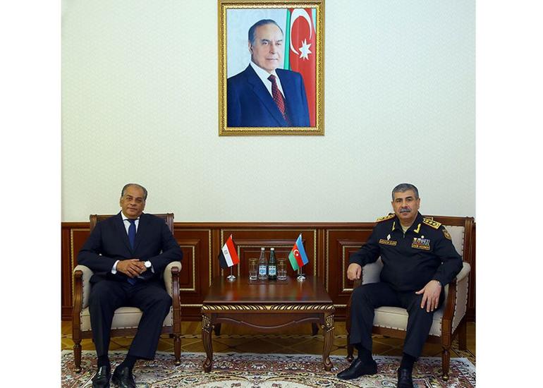 Azərbaycan və Misir hərbi əməkdaşlıq məsələlərini müzakirə etdi