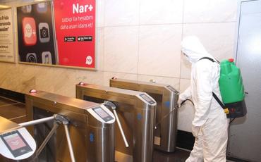Bakı Metropoliteni koronavirusla bağlı sərnişinlərə müraciət etdi
