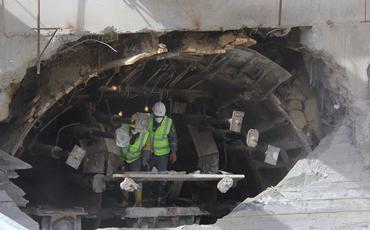 Metronun “Xocəsən” deposuna gedən tunellərin qazıntısı başa çatdı