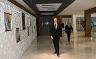 Prezident İlham Əliyev “Azərenerji” ASC-nin yenidən qurulan Baş idarəetmə, elm, tədris və laboratoriya kompleksinin açılışında iştirak edib -FOTO