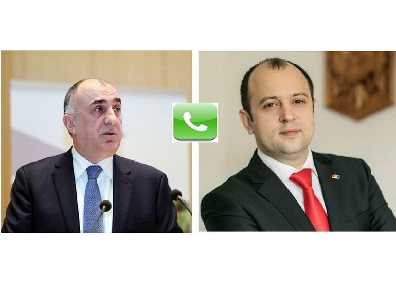 Azərbaycan və Moldova XİN rəhbərləri telefonla danışıblar