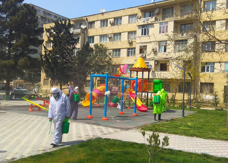 Xətaidə vətəndaşlar ödənişli ictimai işlərə cəlb olunur