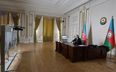 Prezident İlham Əliyev və Litva Prezidenti Qitanas Nauseda videobağlantı formatında danışıblar