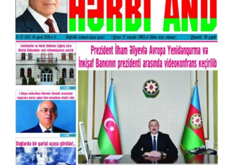 “Hərbi And” qəzeti nəşrini bərpa etdi