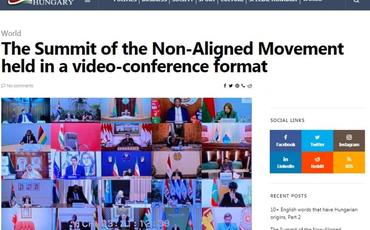 Dünyanın aparıcı KİV-ləri Qoşulmama Hərəkatının Təmas Qrupu formatında Zirvə görüşünü geniş işıqlandırır