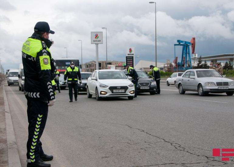 Ötən gün yollarda xüsusi karantin rejimini pozan 423 nəfər cərimələnib