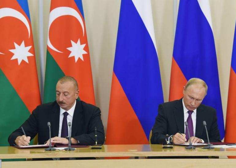 Prezident İlham Əliyev: “Rusiya-Azərbaycan münasibətlərinin çox möhkəm təməli qoyulub”