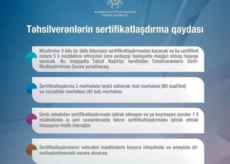 Teledərslərin sabaha olan cədvəli açıqlanıb